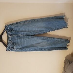 American Eagle Dreamy Drape Super High Rise Baggy Wide Leg Jeans